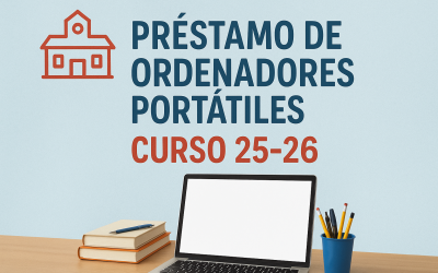 Préstamo ordenadores portátiles curso 25-26